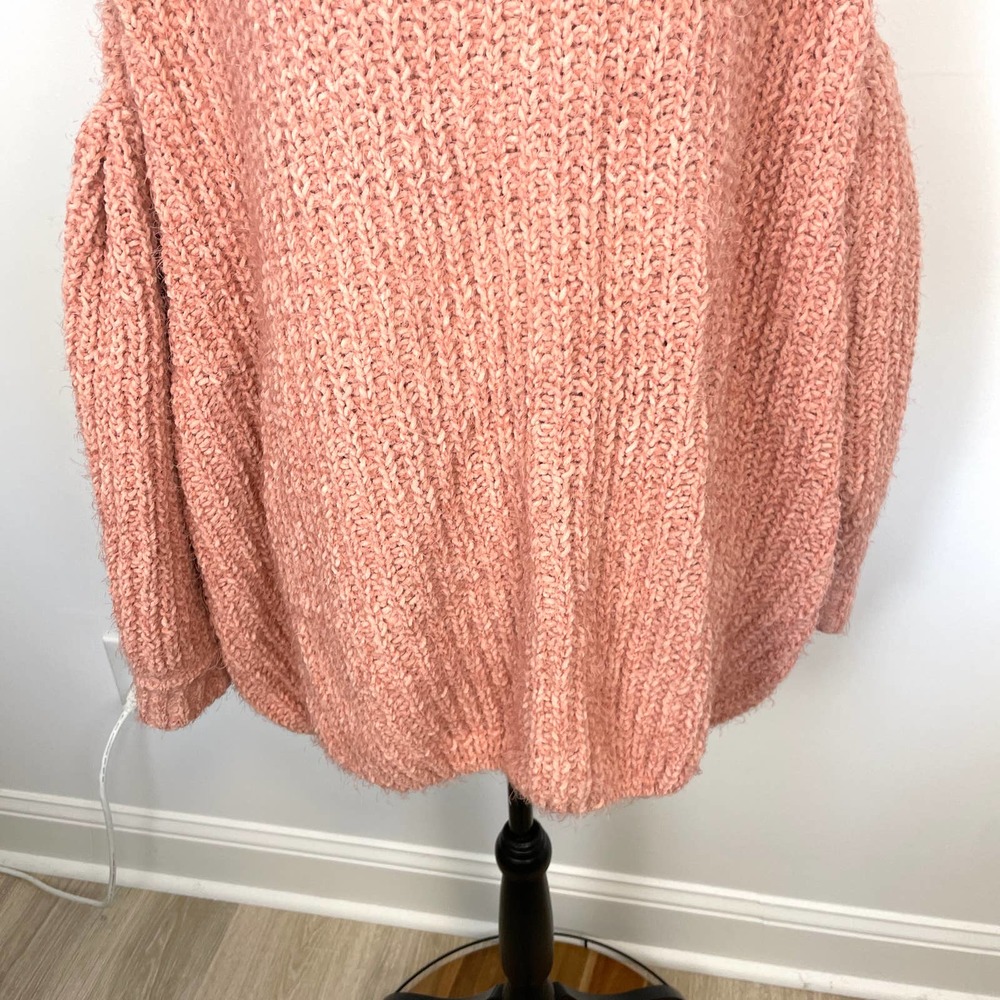Free People Oasis Tunic Oversized Sweater In Pink Size Small New - Picture 6 of 13